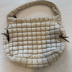 Free People quilted carryall